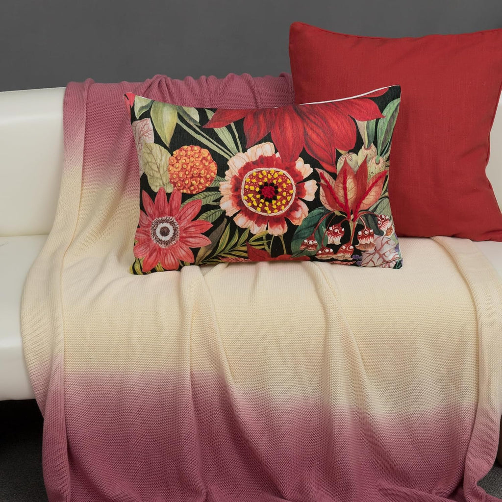VG|dark-red|Parrot Throw Pillow Cover Soft Pillow Case Decorative Cushion Cover for Sofa Couch Chair Bed Living Room