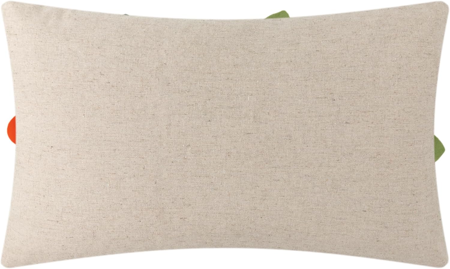 VG|3dflower-g-orange|Decorative 3D Flower Throw Pillow Covers