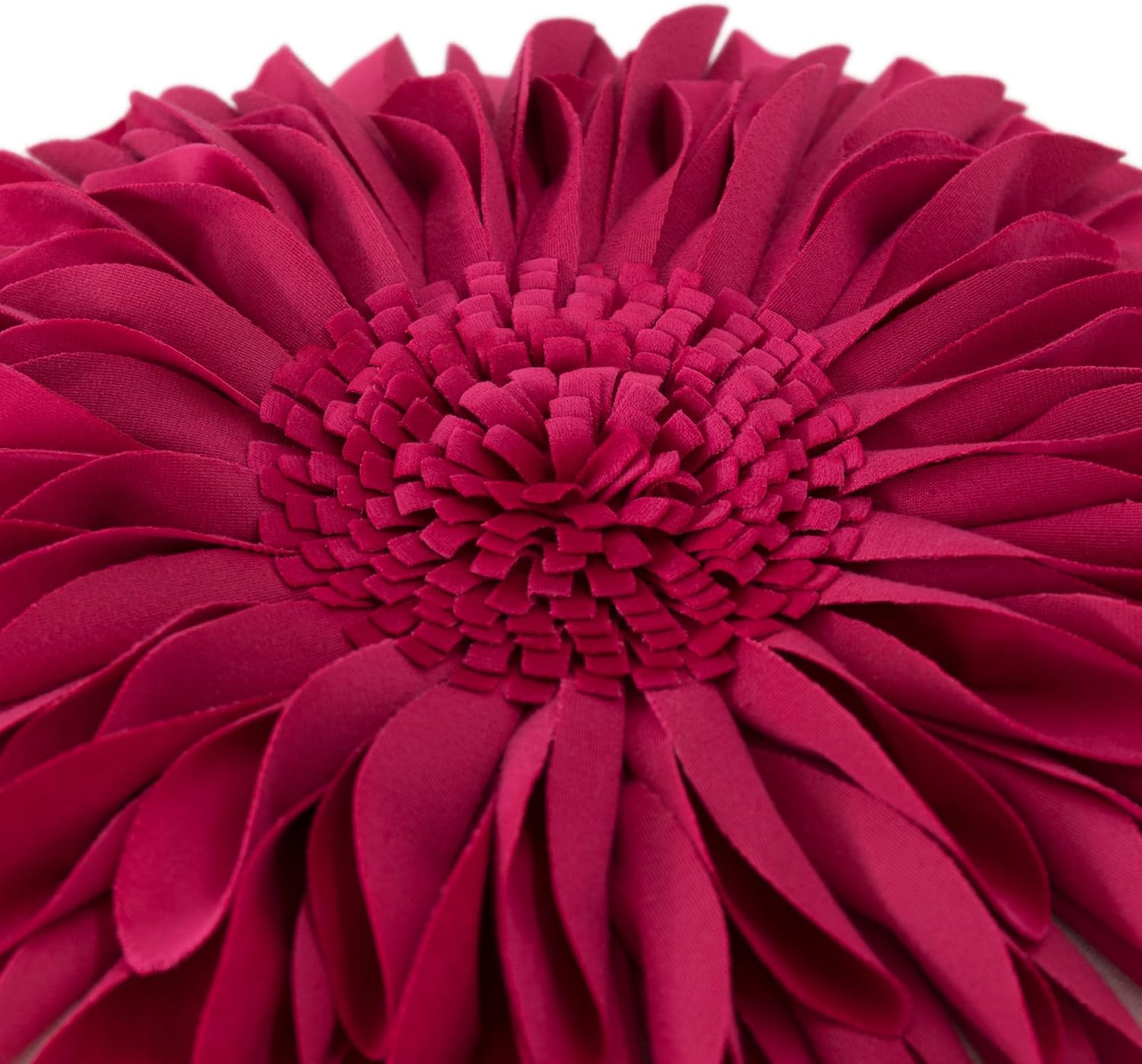 VG|red-rose-red-beige-canvas|3D Sunflowers Throw Pillow Cover Wine Red
