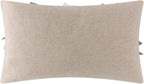 VG|cream-purple|3D Flower Throw Pillow Cover