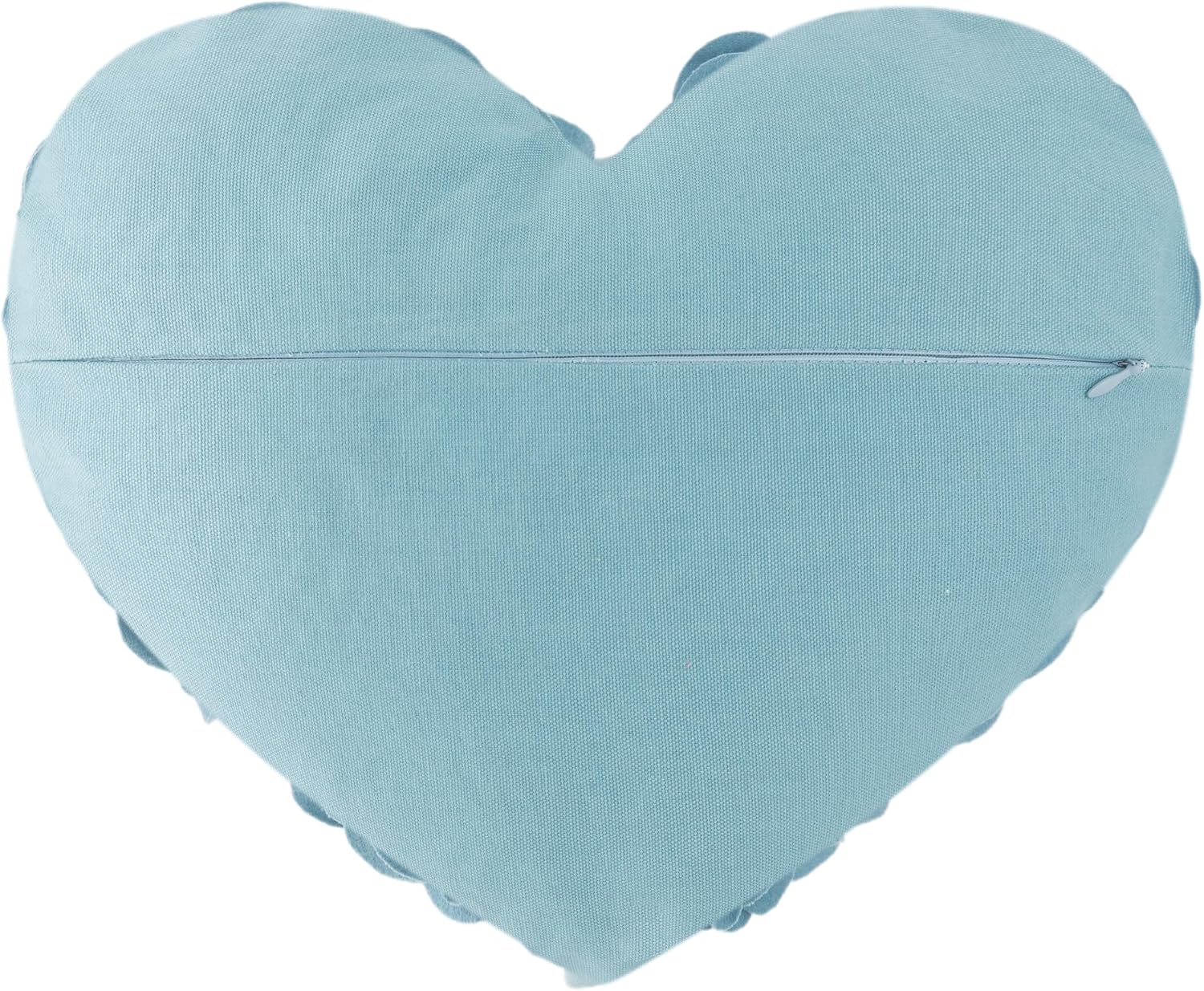 VG|teal-blue|Heart Flower Throw Pillow Covers