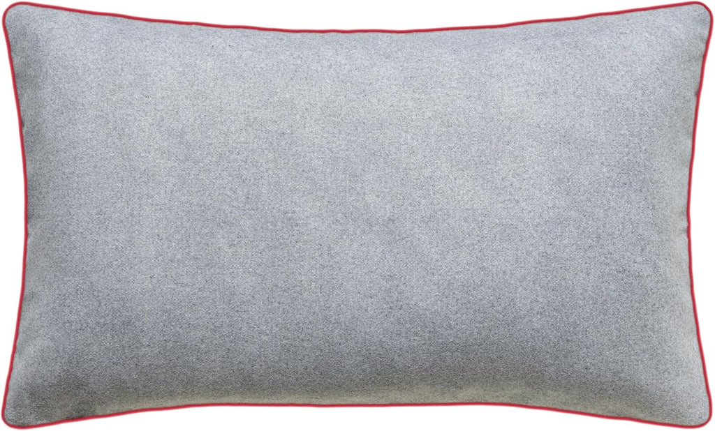 VG|5santa-gray|Decorative Christmas Santa Gnome Throw Pillow Cover Holiday Design
