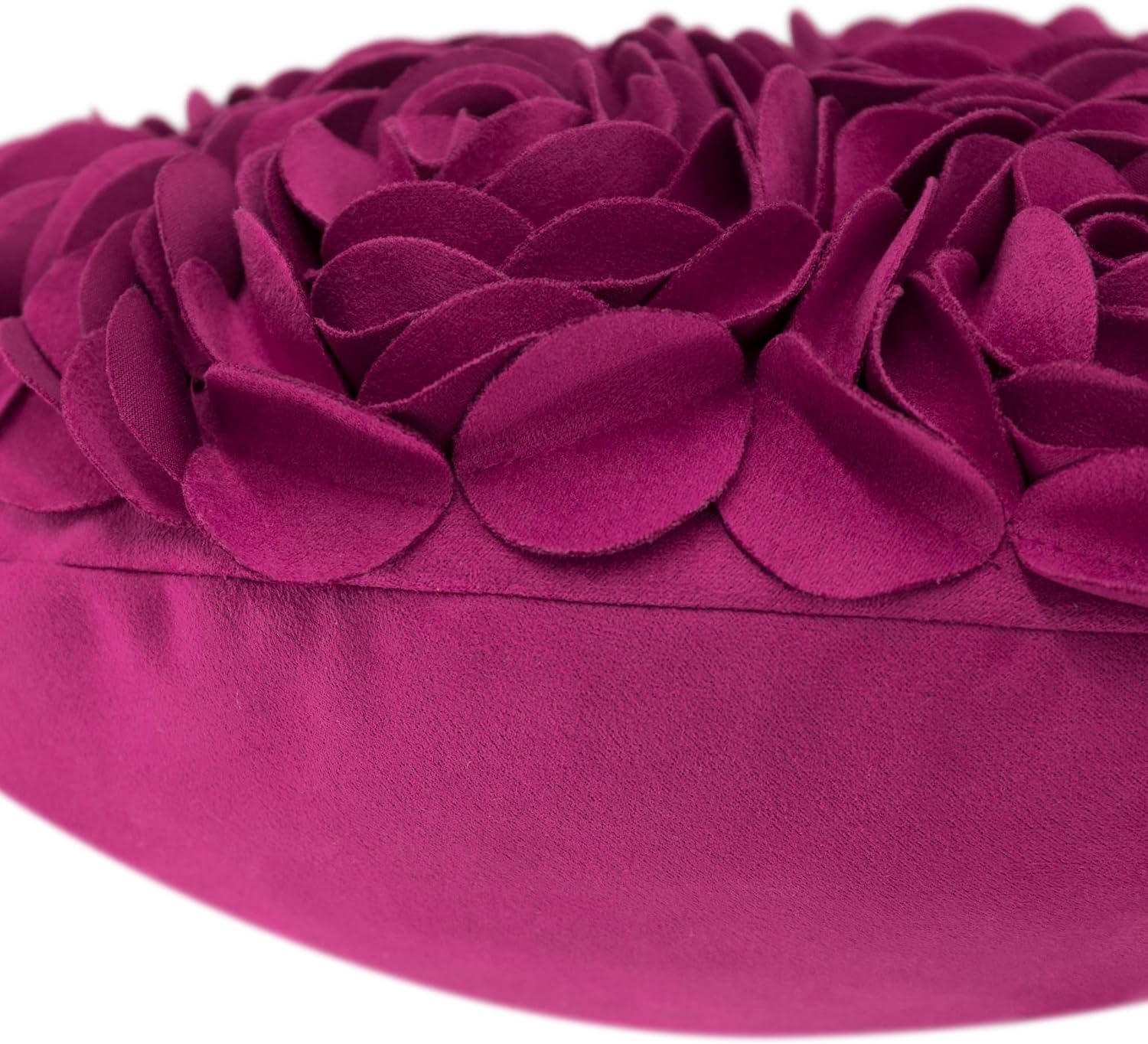VG|purple-red|Heart Flower Throw Pillow Covers