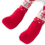 Embroidery Christmas Gnomed Pillow Case