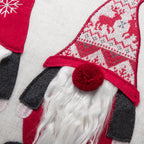 Embroidery Christmas Gnomed Pillow Case