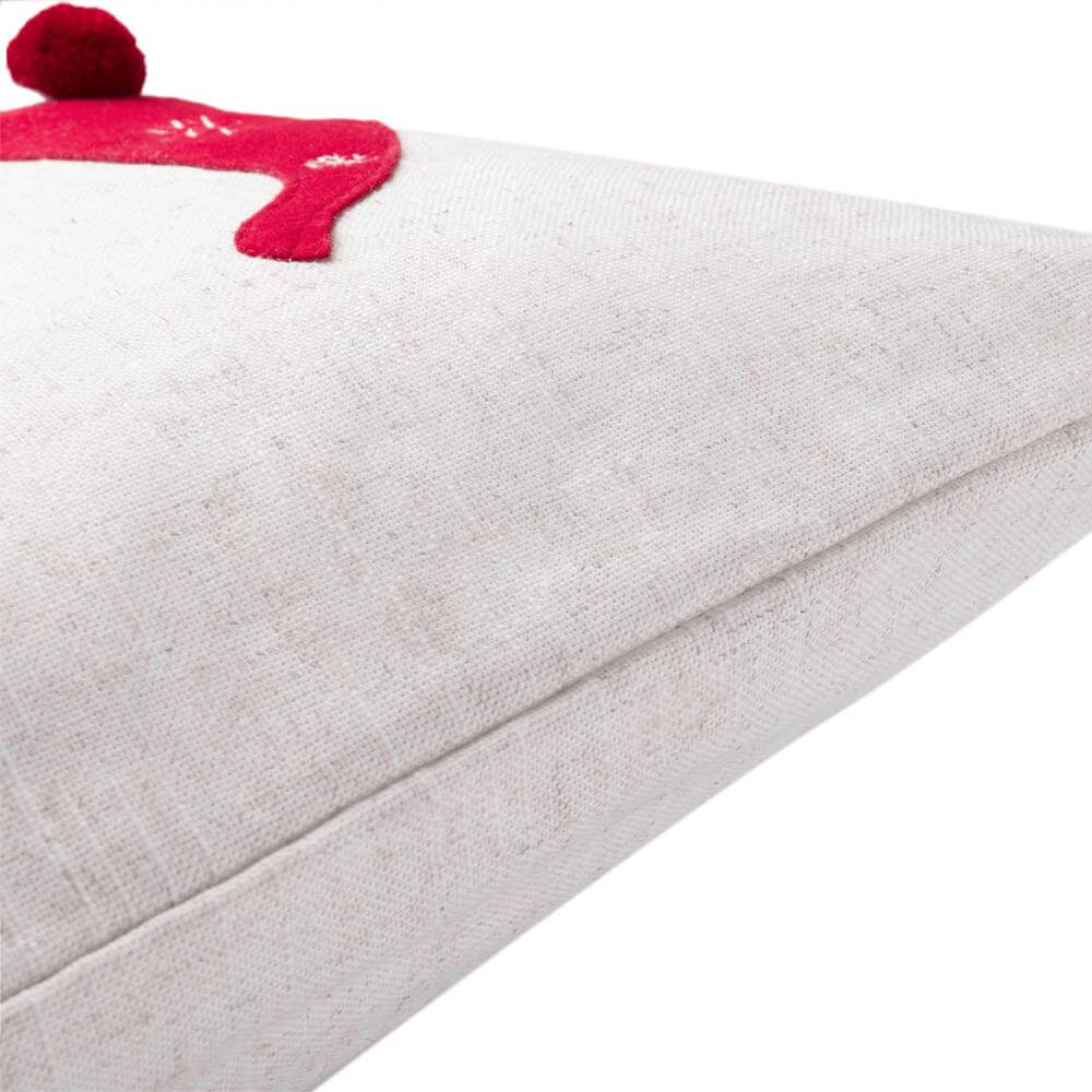 Embroidery Christmas Gnomed Pillow Case