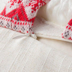 Embroidery Christmas Gnomed Pillow Case