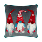VG|red|Red Christmas gnome pillow cover image 1