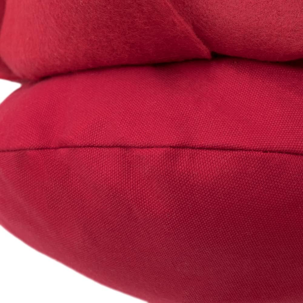 3D Rose Flower Throw Pillow Cover